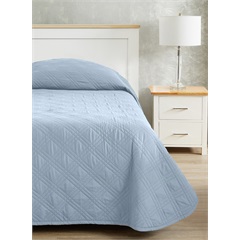 CozyCare Classic Bedspread, Minnot Blue